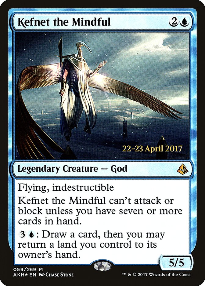 Kefnet the Mindful [Amonkhet Prerelease Promos] | Game Grid - Logan