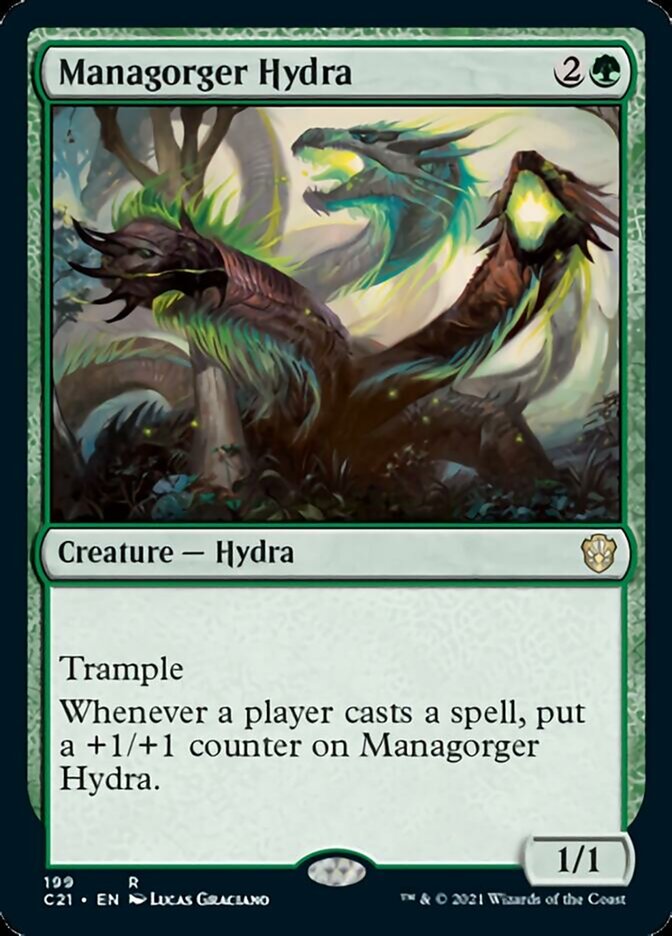 Managorger Hydra [Commander 2021] | Game Grid - Logan