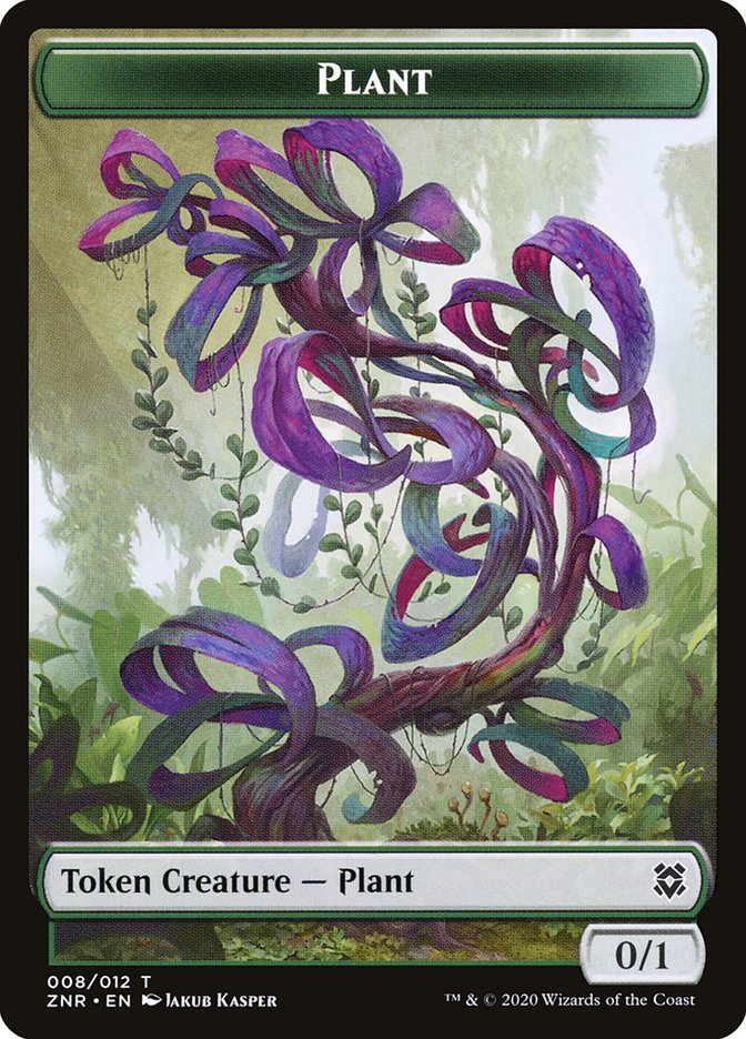 Plant Token [Zendikar Rising Tokens] | Game Grid - Logan