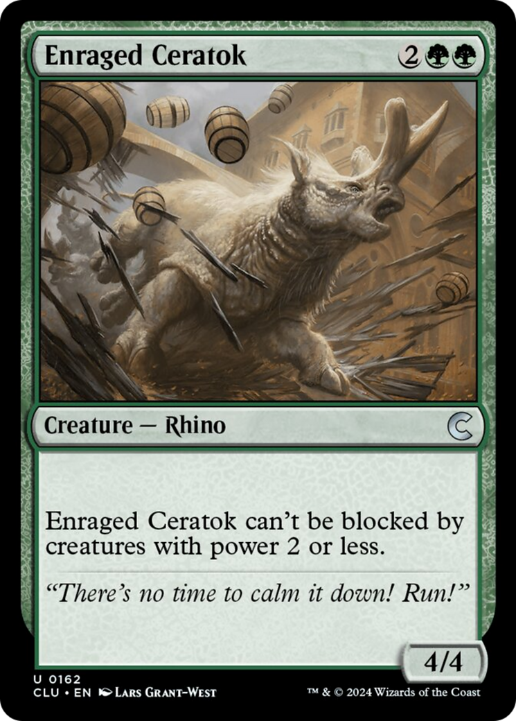 Enraged Ceratok [Ravnica: Clue Edition] | Game Grid - Logan