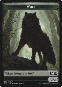 Zombie // Wolf Double-Sided Token [Game Night 2019 Tokens] | Game Grid - Logan