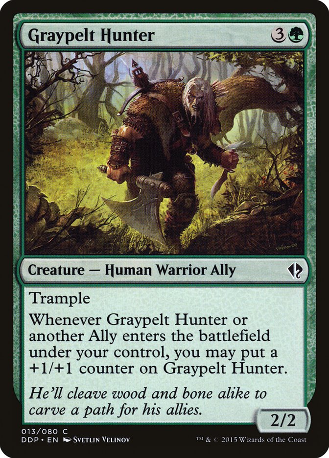 Graypelt Hunter [Duel Decks: Zendikar vs. Eldrazi] | Game Grid - Logan