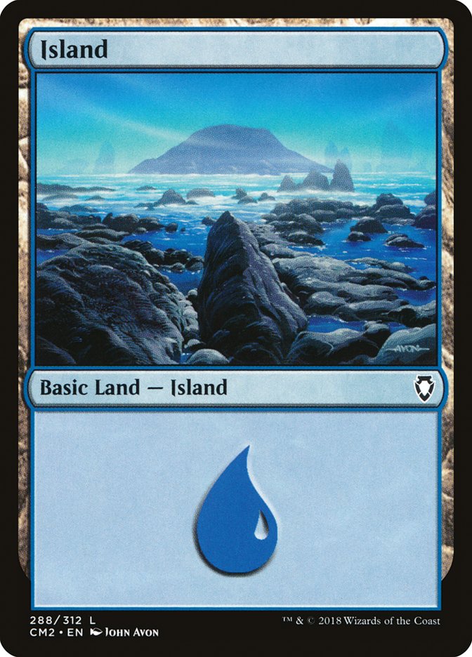 Island (288) [Commander Anthology Volume II] | Game Grid - Logan