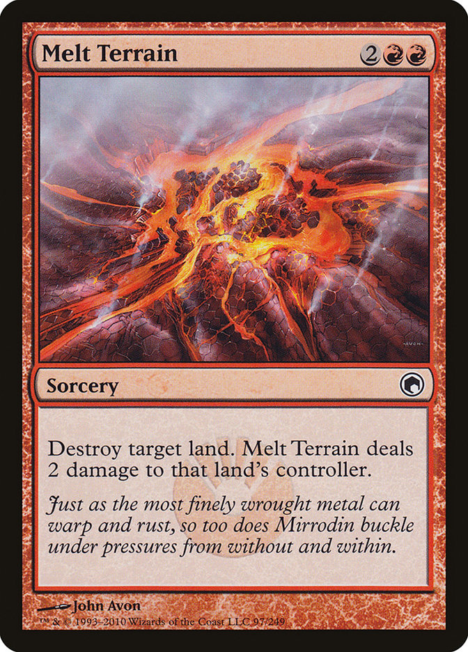 Melt Terrain [Scars of Mirrodin] | Game Grid - Logan