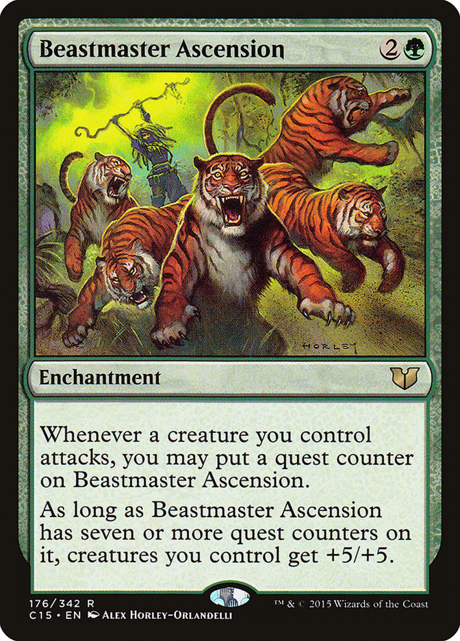 Beastmaster Ascension [Commander 2015] | Game Grid - Logan