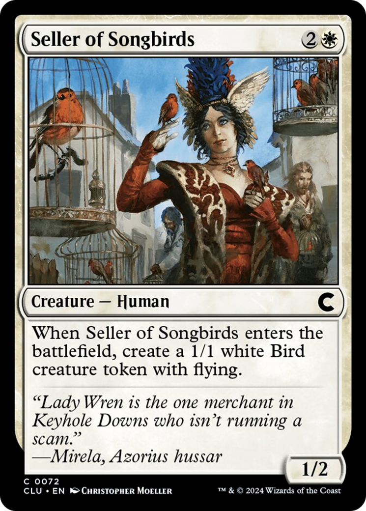 Seller of Songbirds [Ravnica: Clue Edition] | Game Grid - Logan