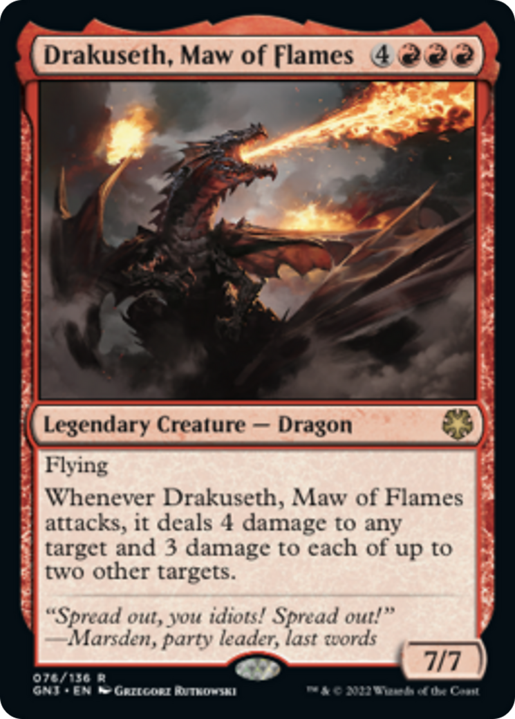 Drakuseth, Maw of Flames [Game Night: Free-for-All] | Game Grid - Logan