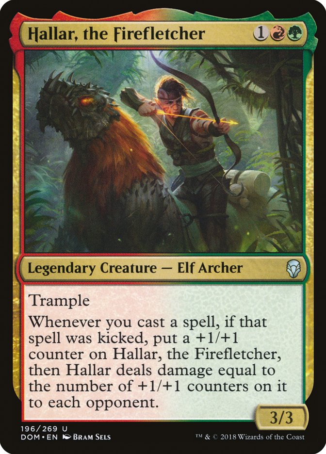 Hallar, the Firefletcher [Dominaria] | Game Grid - Logan