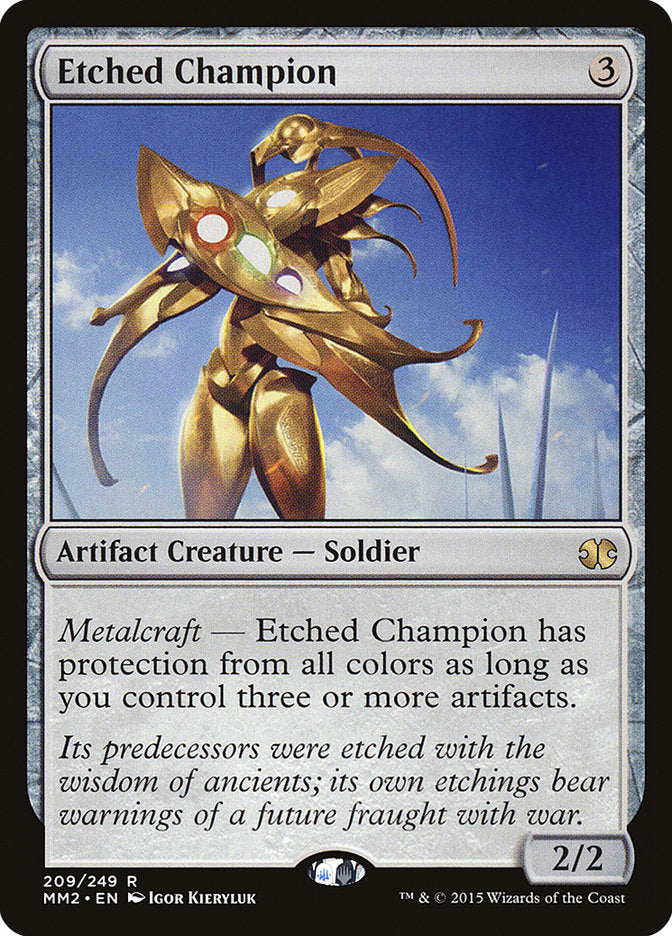 Etched Champion [Modern Masters 2015] | Game Grid - Logan