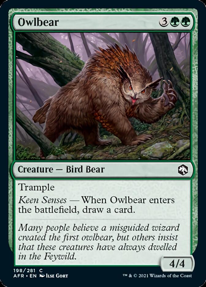 Owlbear [Dungeons & Dragons: Adventures in the Forgotten Realms] | Game Grid - Logan