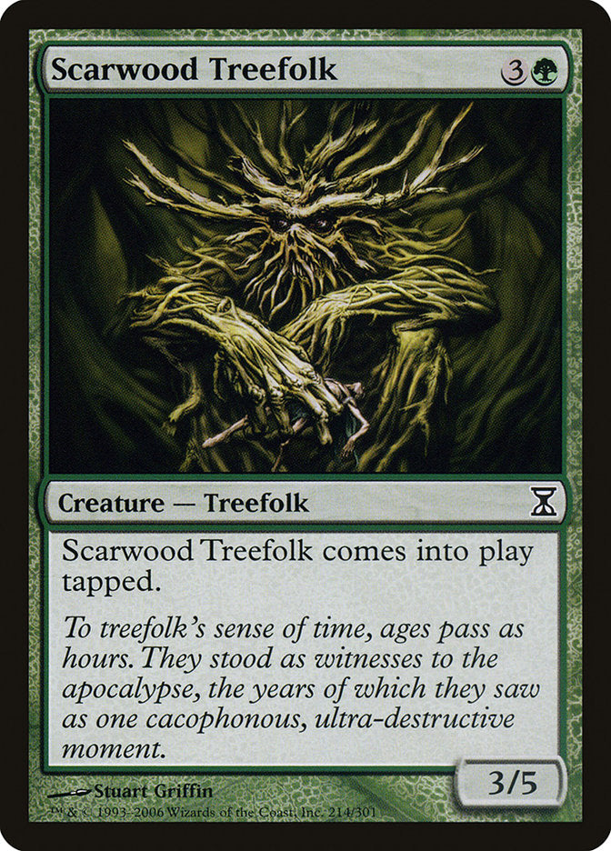 Scarwood Treefolk [Time Spiral] | Game Grid - Logan