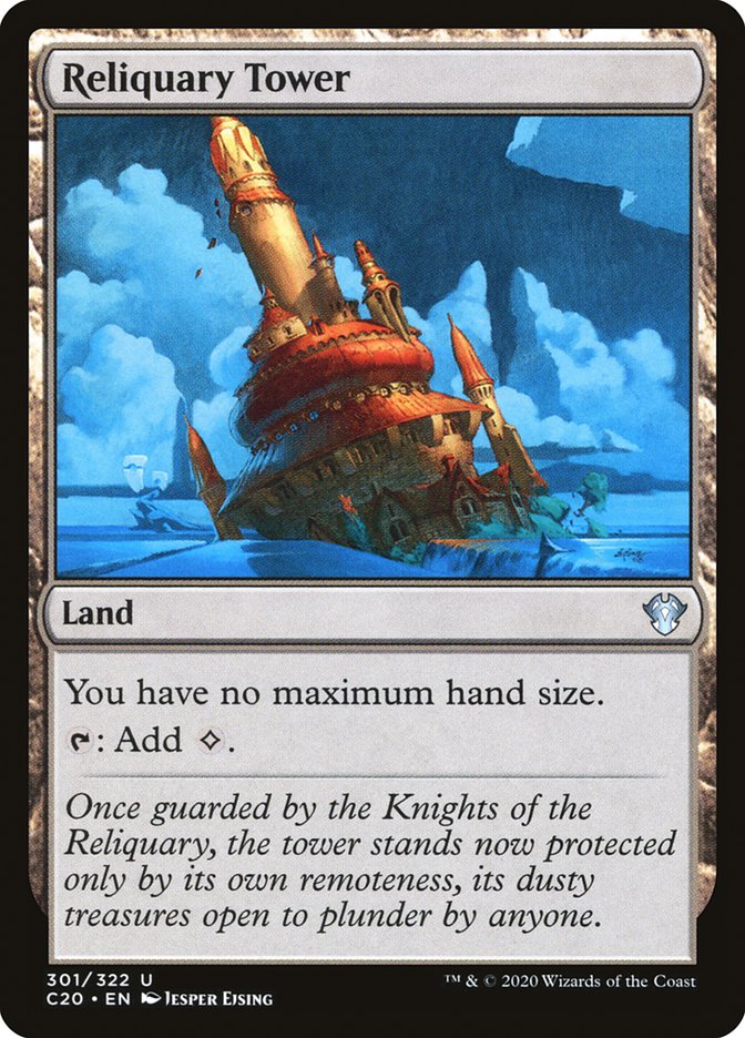 Reliquary Tower [Commander 2020] | Game Grid - Logan