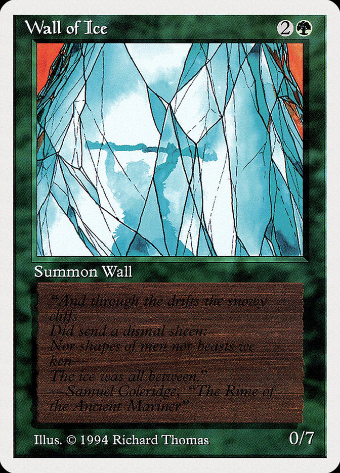 Wall of Ice [Summer Magic / Edgar] | Game Grid - Logan