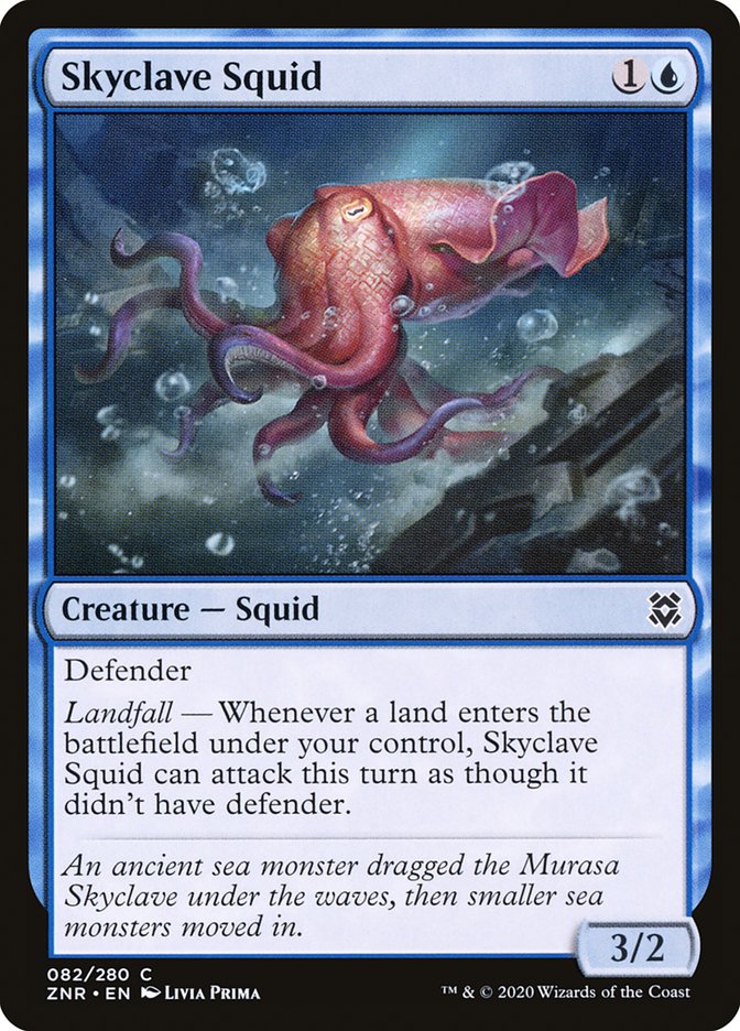 Skyclave Squid [Zendikar Rising] | Game Grid - Logan