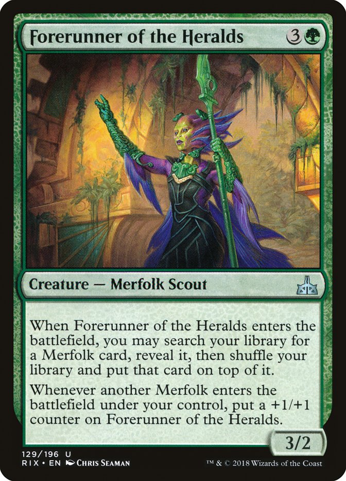 Forerunner of the Heralds [Rivals of Ixalan] | Game Grid - Logan