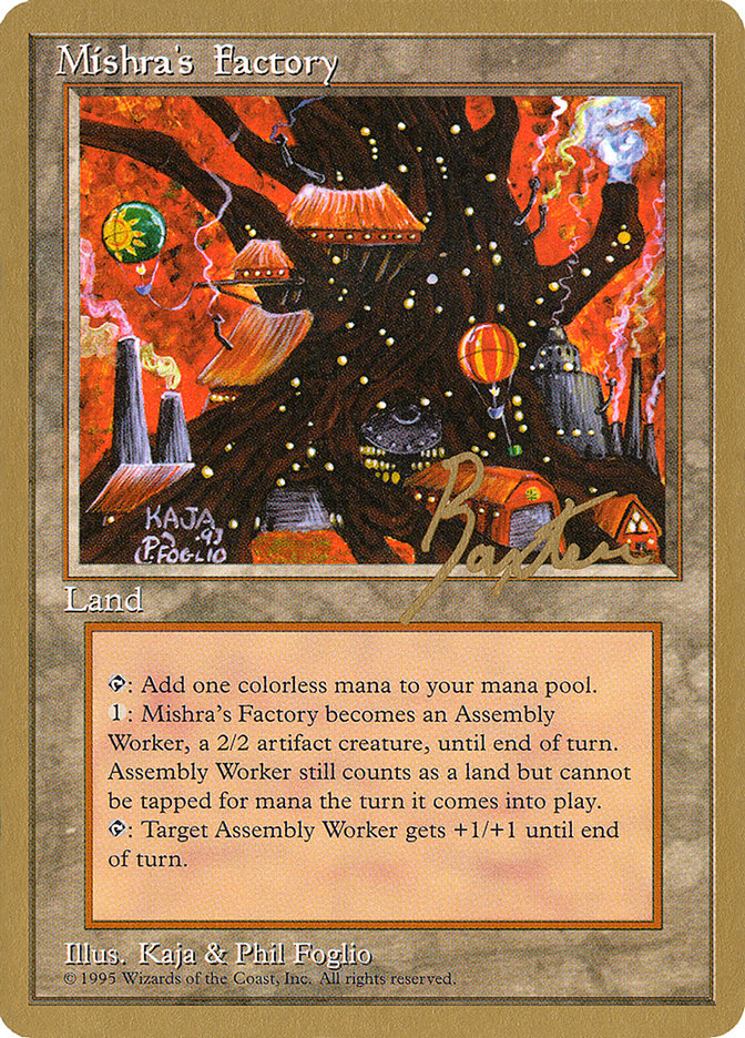 Mishra's Factory (George Baxter) [Pro Tour Collector Set] | Game Grid - Logan