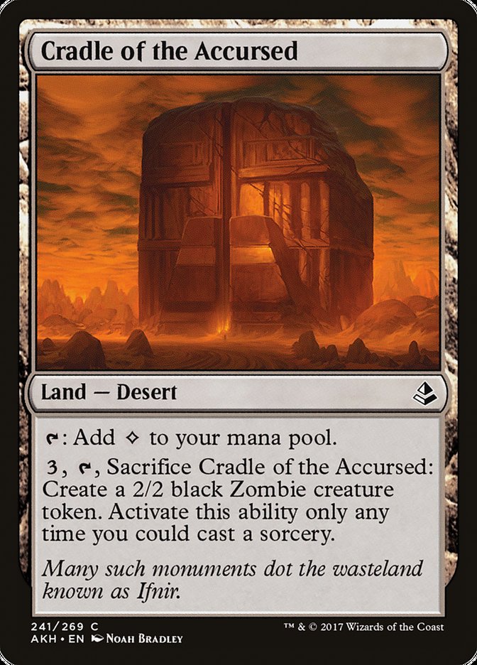 Cradle of the Accursed [Amonkhet] | Game Grid - Logan