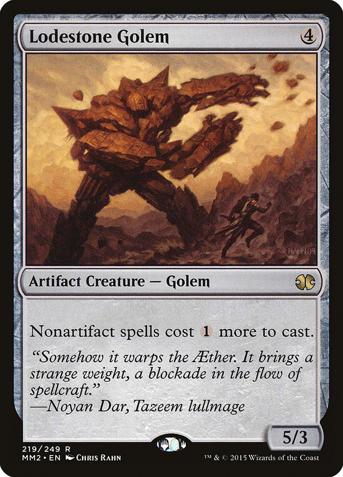 Lodestone Golem [Modern Masters 2015] | Game Grid - Logan