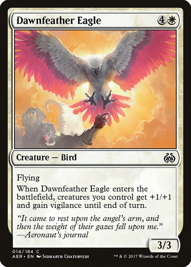 Dawnfeather Eagle [Aether Revolt] | Game Grid - Logan