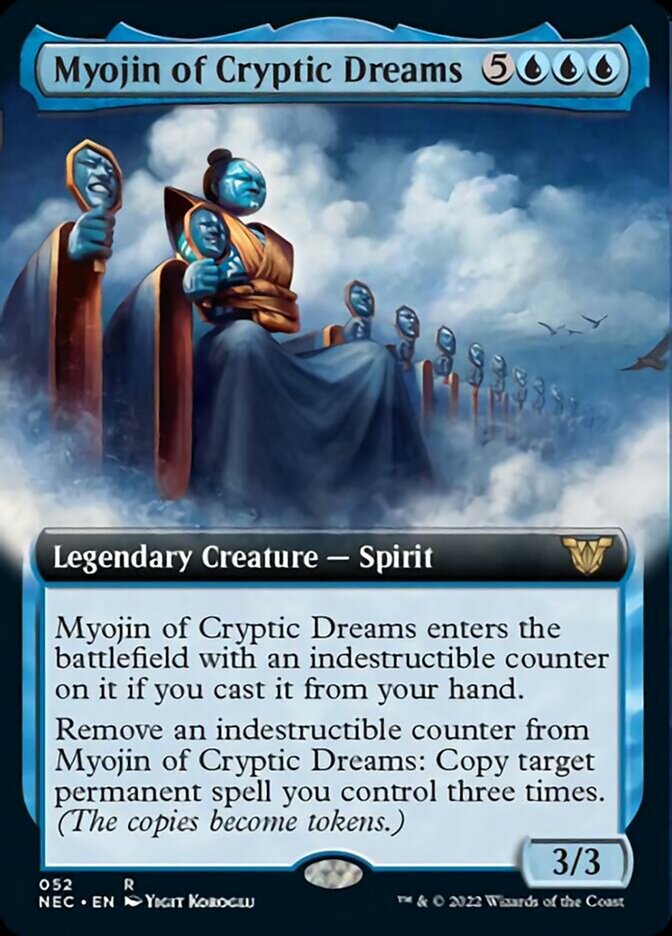 Myojin of Cryptic Dreams (Extended Art) [Kamigawa: Neon Dynasty Commander] | Game Grid - Logan