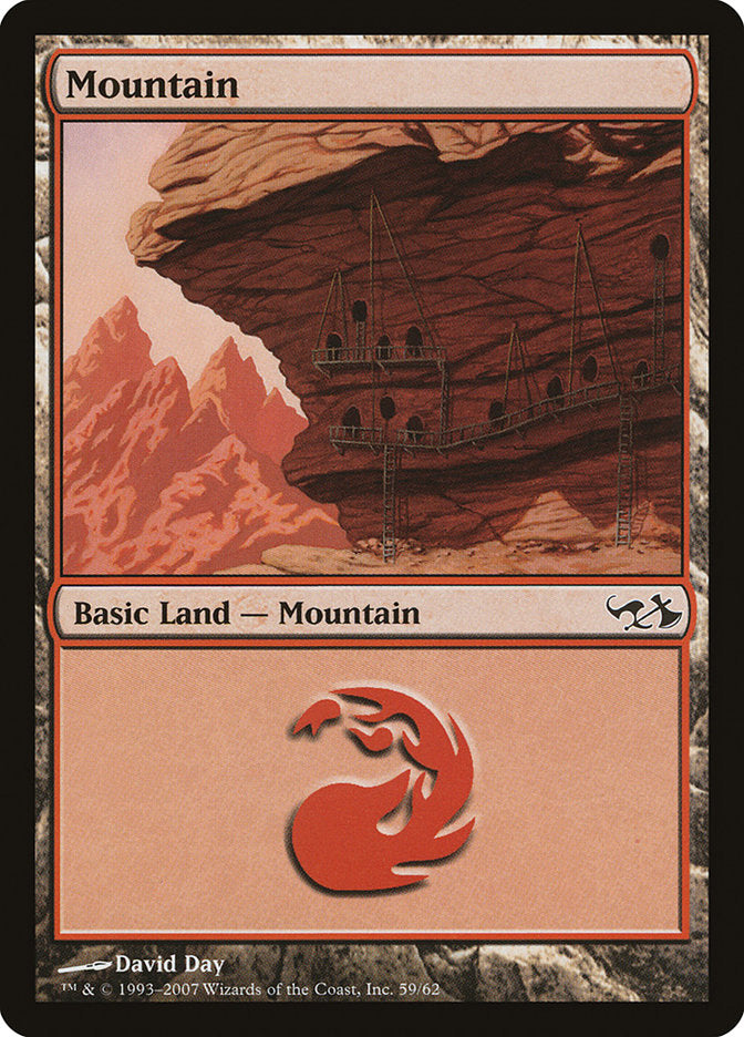 Mountain (59) [Duel Decks: Elves vs. Goblins] | Game Grid - Logan