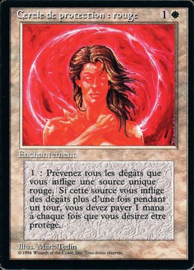 Circle of Protection: Red [Foreign Black Border] | Game Grid - Logan