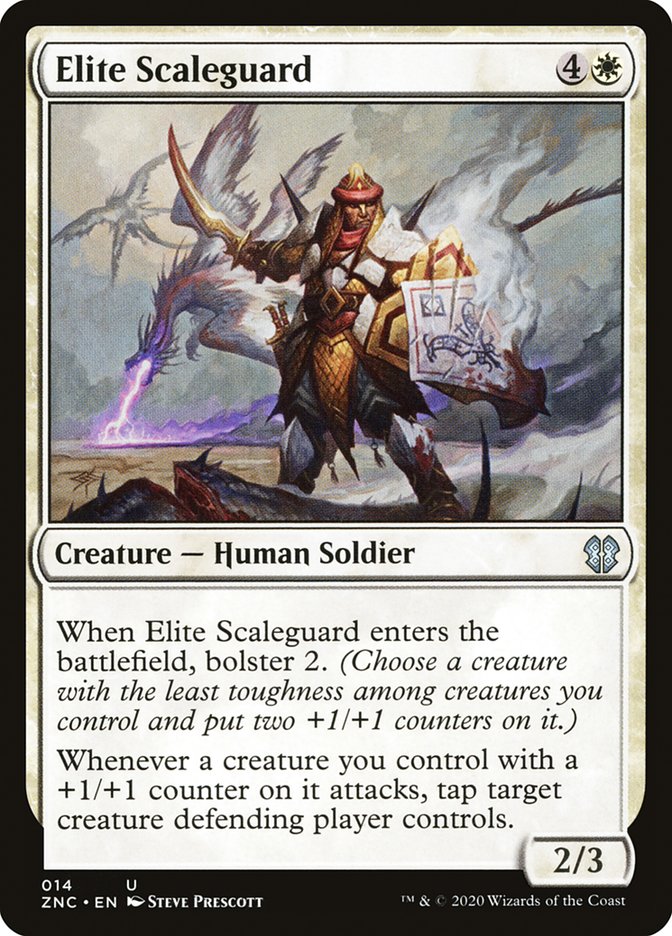 Elite Scaleguard [Zendikar Rising Commander] | Game Grid - Logan