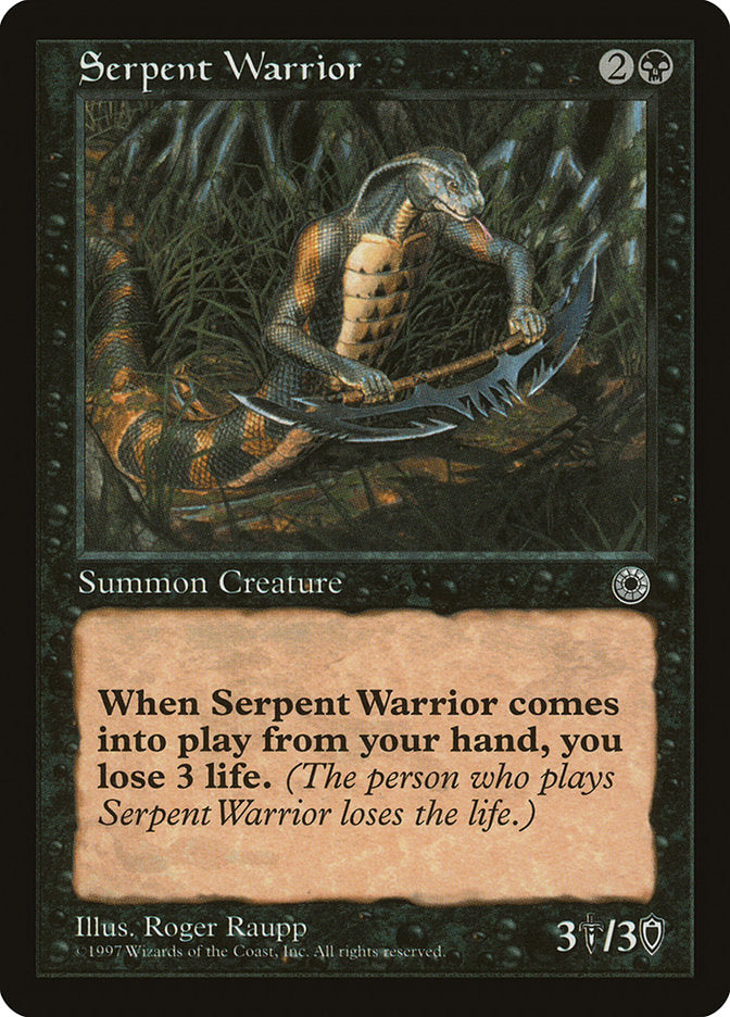 Serpent Warrior [Portal] | Game Grid - Logan