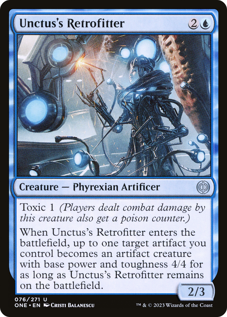 Unctus's Retrofitter [Phyrexia: All Will Be One] | Game Grid - Logan