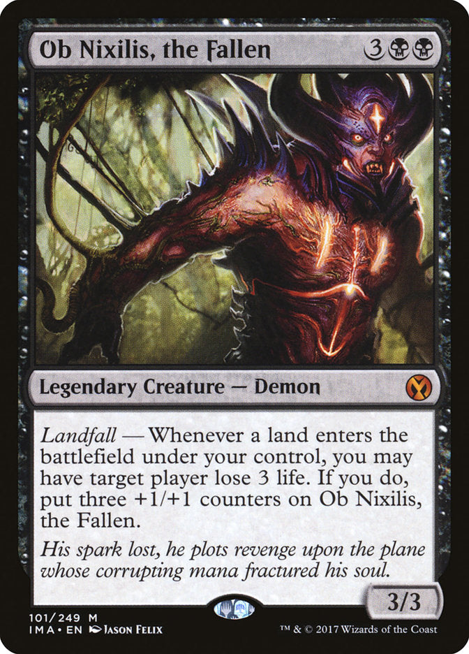 Ob Nixilis, the Fallen [Iconic Masters] | Game Grid - Logan