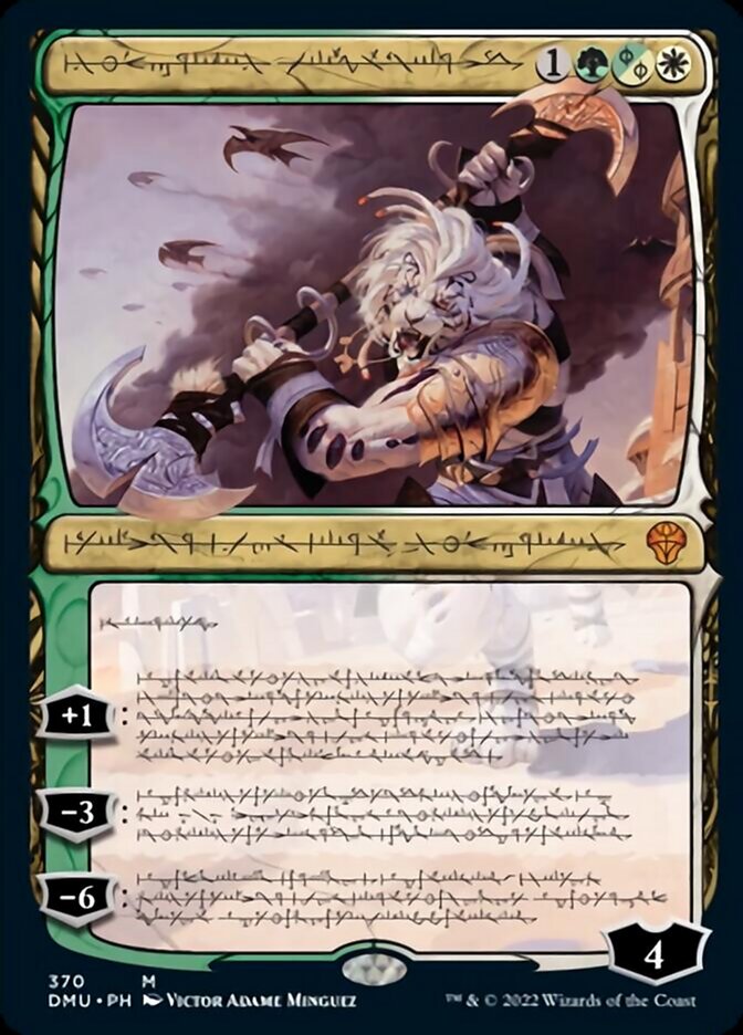 Ajani, Sleeper Agent (Phyrexian) [Dominaria United] | Game Grid - Logan