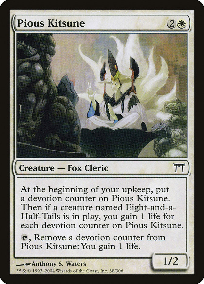 Pious Kitsune [Champions of Kamigawa] | Game Grid - Logan