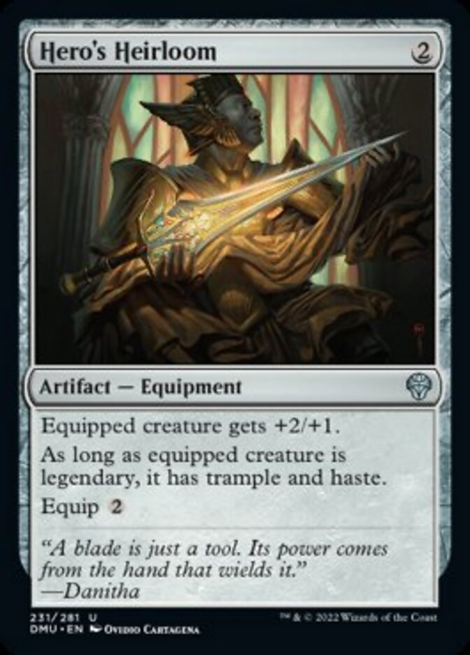 Hero's Heirloom [Dominaria United] | Game Grid - Logan
