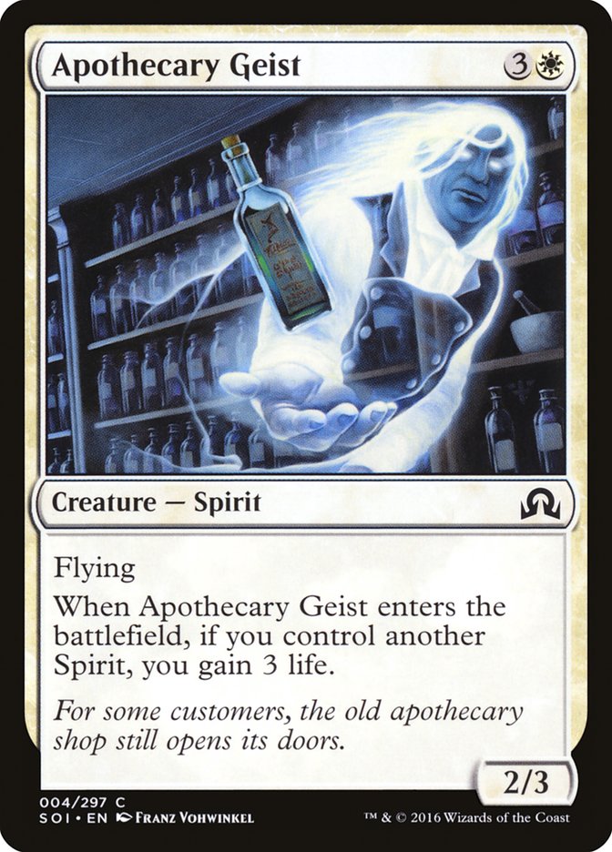 Apothecary Geist [Shadows over Innistrad] | Game Grid - Logan