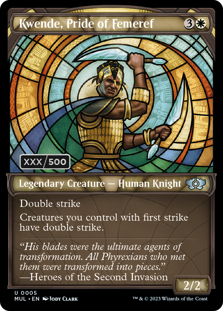 Kwende, Pride of Femeref (Serialized) [Multiverse Legends] | Game Grid - Logan
