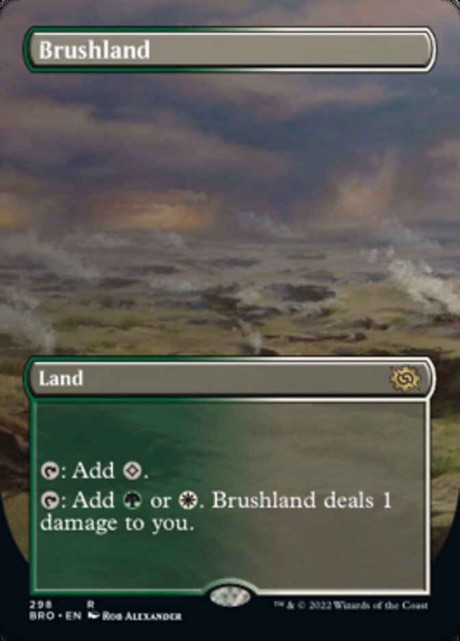 Brushland (Borderless Alternate Art) [The Brothers' War] | Game Grid - Logan