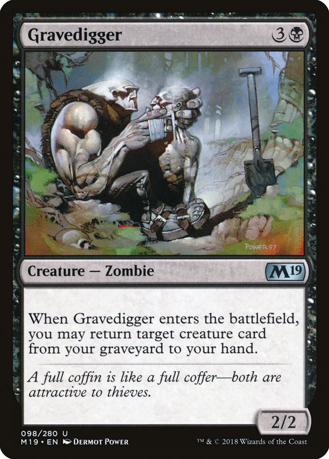 Gravedigger [Core Set 2019] | Game Grid - Logan