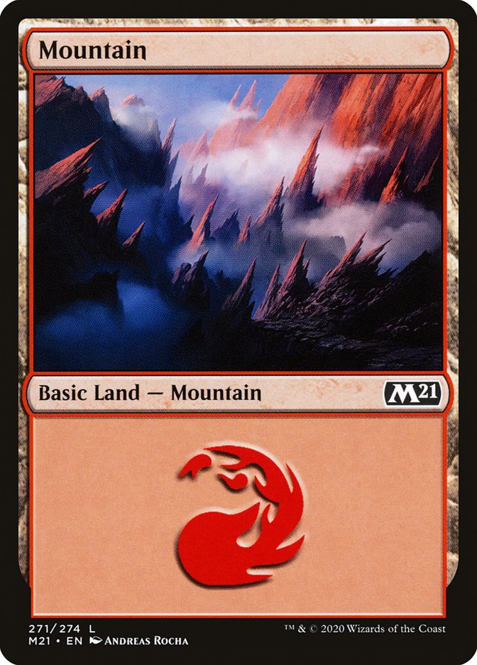 Mountain (271) [Core Set 2021] | Game Grid - Logan