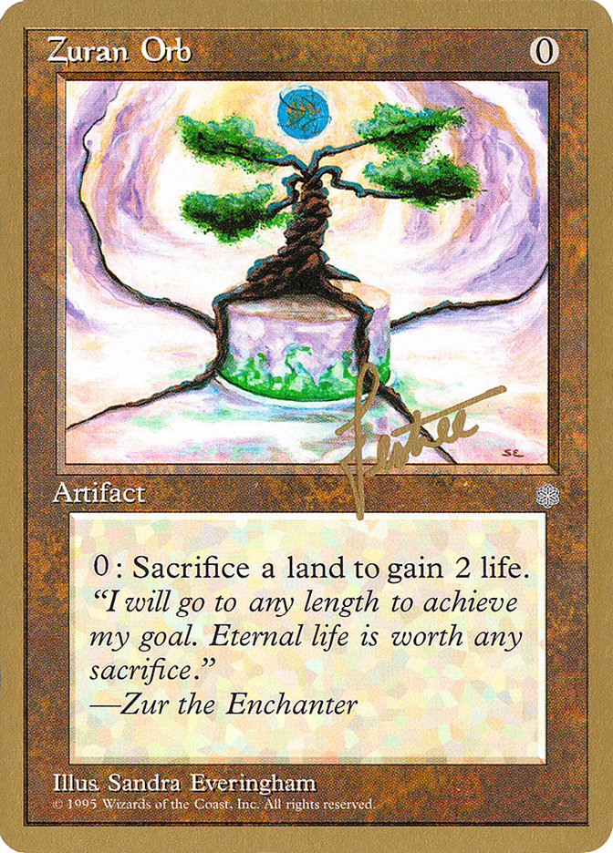 Zuran Orb (Bertrand Lestree) [Pro Tour Collector Set] | Game Grid - Logan