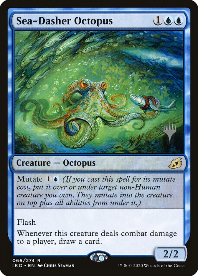 Sea-Dasher Octopus (Promo Pack) [Ikoria: Lair of Behemoths Promos] | Game Grid - Logan