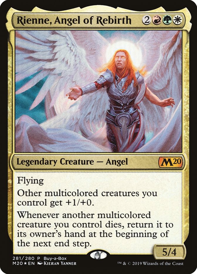 Rienne, Angel of Rebirth (Buy-A-Box) [Core Set 2020] | Game Grid - Logan