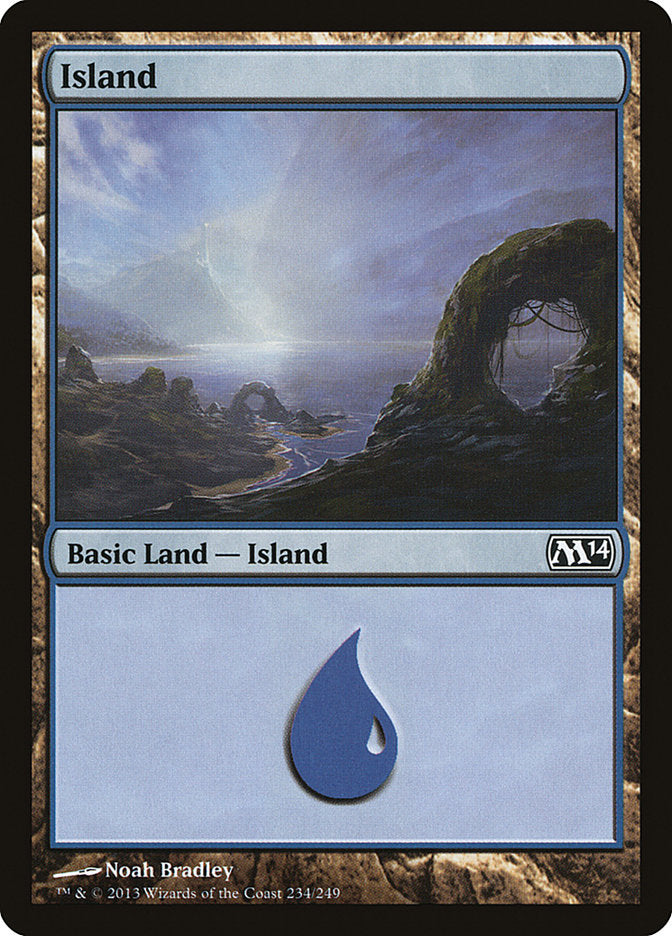 Island (234) [Magic 2014] | Game Grid - Logan