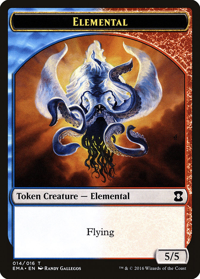 Elemental Token (014/016) [Eternal Masters Tokens] | Game Grid - Logan