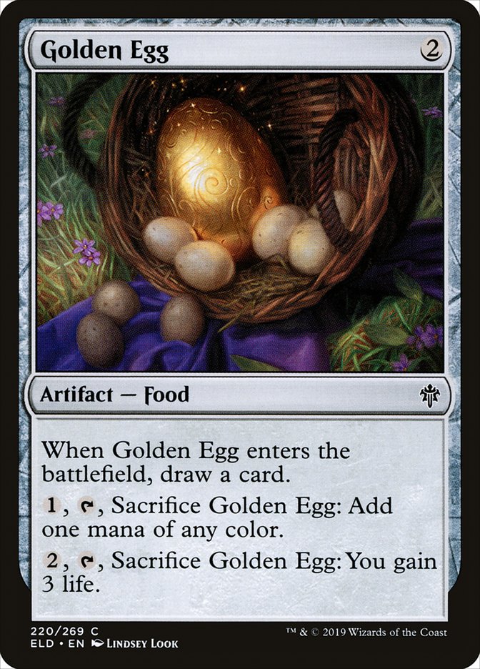 Golden Egg [Throne of Eldraine] | Game Grid - Logan