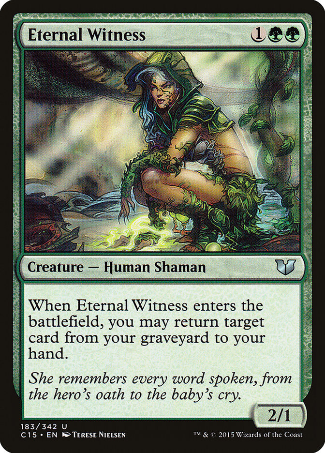 Eternal Witness [Commander 2015] | Game Grid - Logan