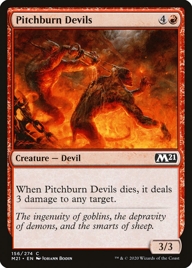 Pitchburn Devils [Core Set 2021] | Game Grid - Logan