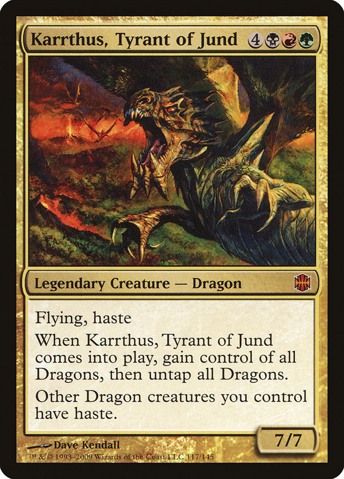Karrthus, Tyrant of Jund [Alara Reborn] | Game Grid - Logan