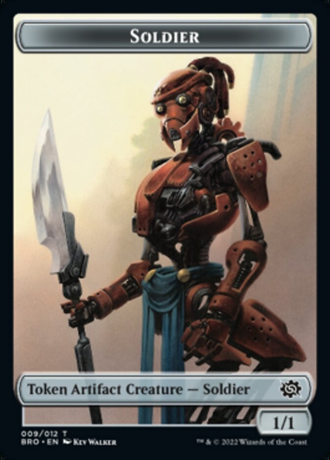 Soldier Token (009) [The Brothers' War Tokens] | Game Grid - Logan