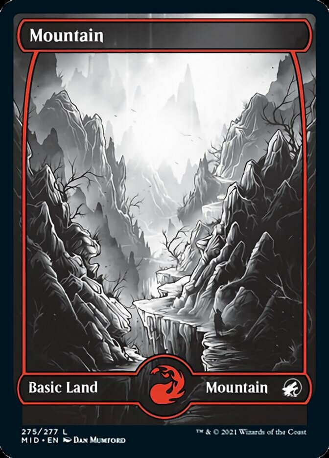 Mountain (275) [Innistrad: Midnight Hunt] | Game Grid - Logan