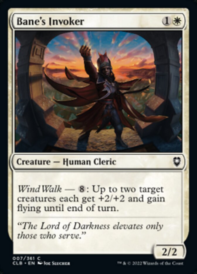 Bane's Invoker [Commander Legends: Battle for Baldur's Gate] | Game Grid - Logan